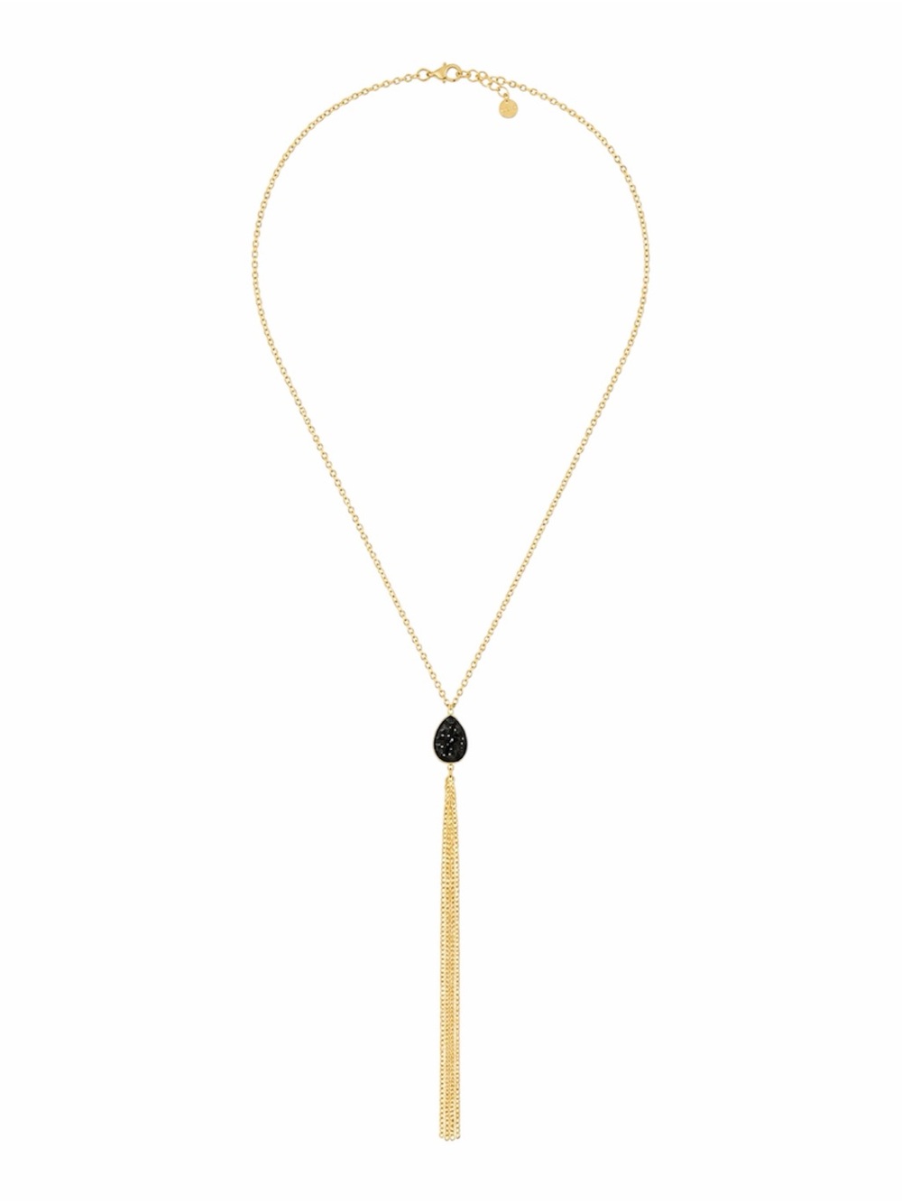 SONYA RENÉE BAILEY DRUSY TASSEL Y-NECKLACE - BRAND NEW, NO BOX/POUCH